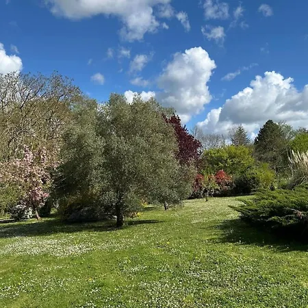 Дом отдыха Paisible Avec Piscine Bercloux