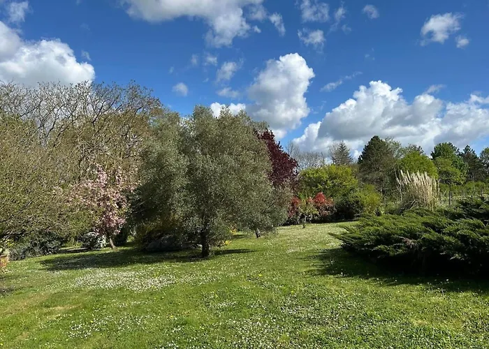 بيت للعطل Paisible Avec Piscine Bercloux